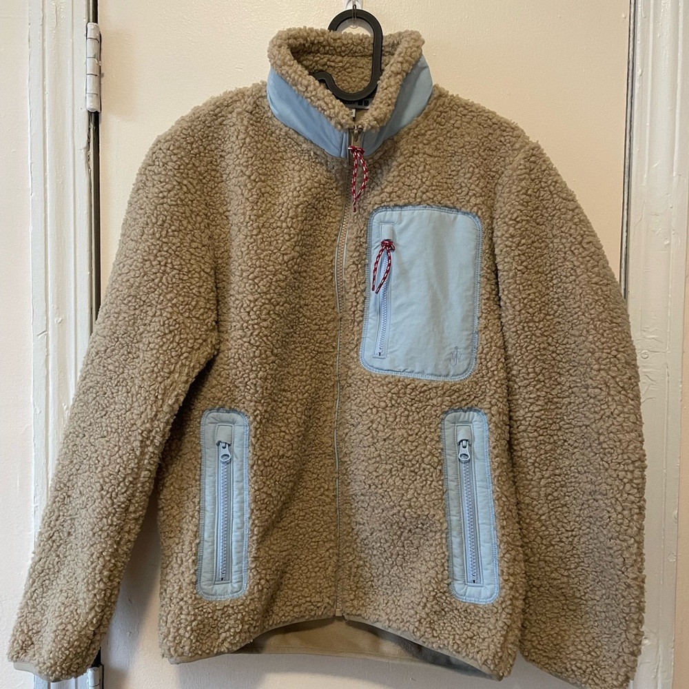 Uniqlo X JW Anderson Windproof Pile-Lined Fleece Full-Zip Jacket